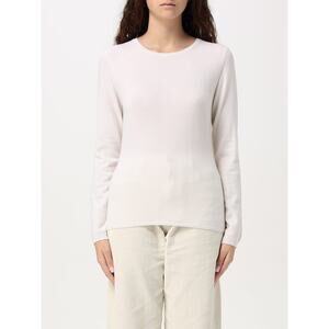 Allude RD Crew Neck Cashmere Blend Sweater in Fleur De Sel M